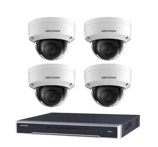 Hikvision HIKVISION 8MP 5MP CCTV SYSTEM UHD DVR 4CH 8CH EXIR 40M NIGHT VISION CAMERA KIT 