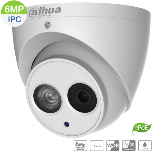 Dahua DH-IPC-HDW4631EMP-0280B 6MP Eyeball Network Camera 50m IR 2.8mm - Image 2
