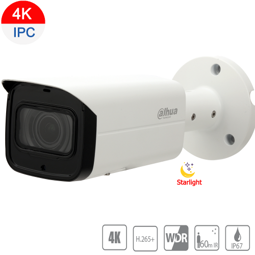 Dahua DH-IPC-HFW2831TP-ZS-3711 8MP WDR IR Bullet Motorised Network Camera - Image 2