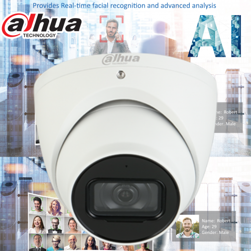 Dahua IPC-HDW5442EMP-ASE-S3 Dahua AI 4MP Starlight+ IP Turret Fixed IR 50m POE Wizmind - Image 2