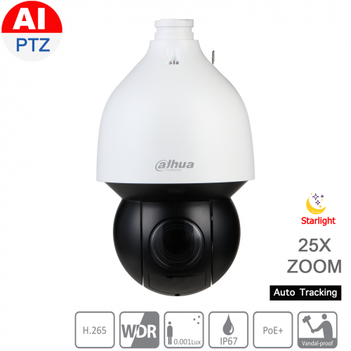 Dahua DH-SD5A425XA-HNR 4MP 25x Starlight IR PTZ AI Network Camera - Image 2