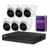 Dahua 6 x 6MP DH-IPC-HDW3666EMP-S-AUS AI Turret Kit 50m IR + 8CH NVR + 2TB HDD