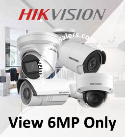 Hikvision 6MP Cameras