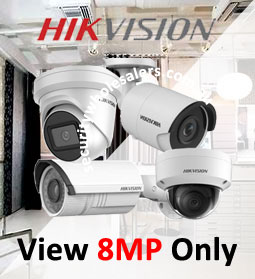 Hikvision 8MP 4K Cameras