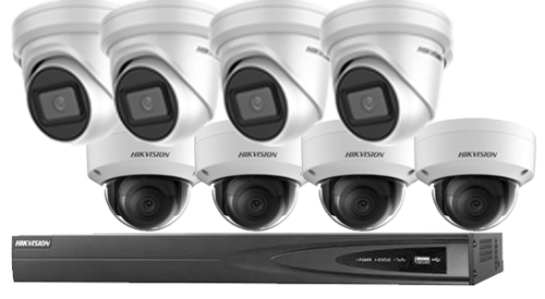 8MP / 4K Hikvision Packages