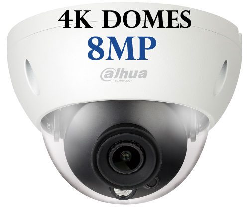 Dahua 8MP IR Dome Cameras