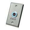 X2 Touchless Exit Button, Stainless Steel - Large, SPDT, 12VDC