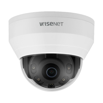 Hanwha Wisenet QND-8010R NEW-Q 5MP Indoor Dome Camera, H.265, 120dB WDR ...