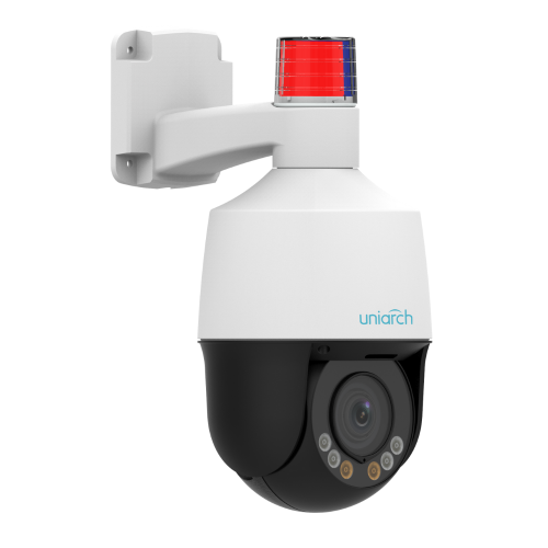 Uniarch powered by Uniview IPC-P1E5-AX4PKC 5MP 4x Lighthunter Speaker & Strobe Mini PTZ Camera - Image 2