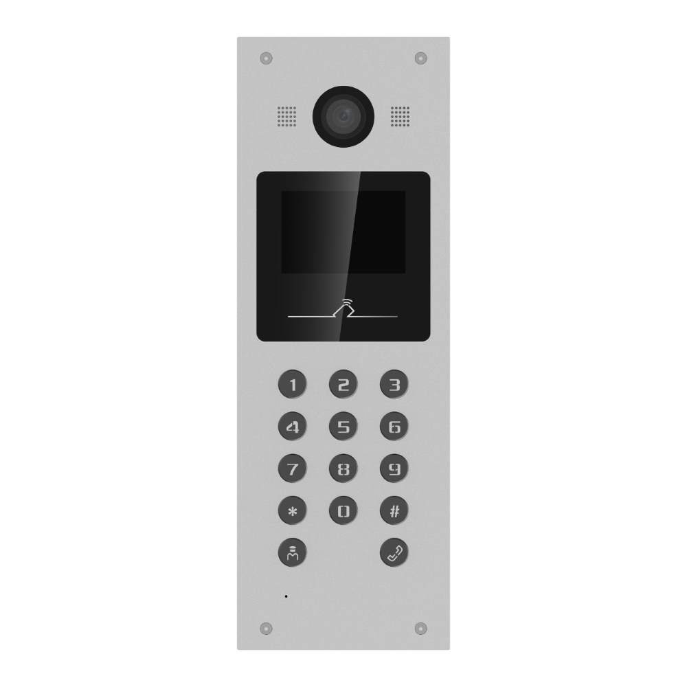 Hikvision DS-KD3003-E6 2nd Gen Intercom Slim Apartment Door Station, IP65,  Aluminium – Security Wholesalers