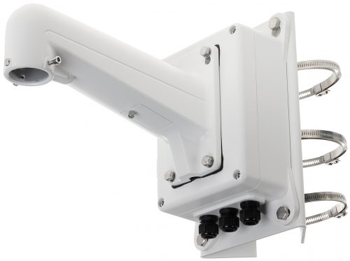 Hikvision DS-1602ZJ-BOX-POLE Vertical Pole Mount Bracket with Junction Box for PTZ Cameras - Image 2