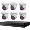 HiLook by Hikvision 6MP Acusense 6 Camera , 8CH NVR Kit - ACDC All in one Camera with Colour Deterrance