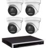 8MP Hikvision Colorvu CCTV Kit: 4 x Colorvu Turret Liveguard Cameras + 8CH M Series NVR / 3TB