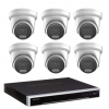 8MP Hikvision Colorvu HYBRID CCTV Kit: 6 x Liveguard Cameras + 8CH M Series NVR / 3TB