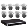 8MP Hikvision Colorvu HYBRID CCTV Kit: 8 x Liveguard Cameras + 8CH M Series NVR / 3TB