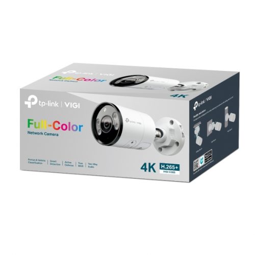 tp-link VIGI C385 8MP Full-Colour Speaker / Mic / Light Bullet Network Camera 4mm - Image 4