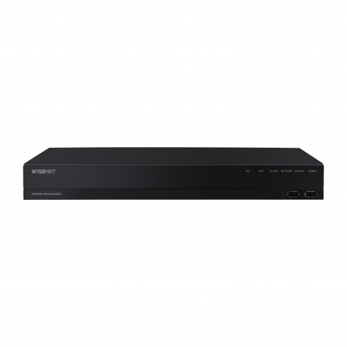Hanwha Vision HV-ARN-1610S 16CH 8MP H.265 AI NVR with PoE Switch - Image 3