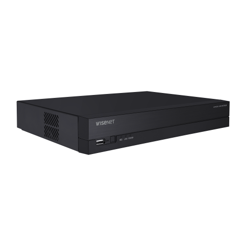 Hanwha Vision HV-ARN-410S 4CH 8MP H.265 AI NVR with PoE Switch - Image 2
