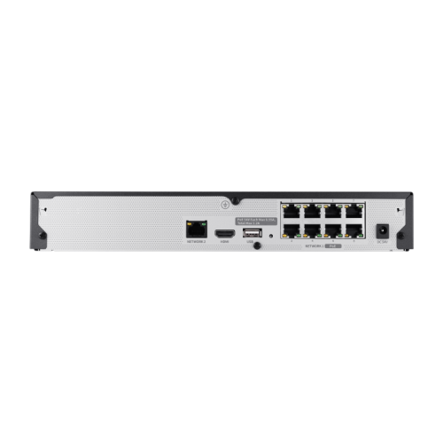 Hanwha Vision HV-ARN-810S 8CH 8MP H.265 AI NVR with PoE Switch - Image 4