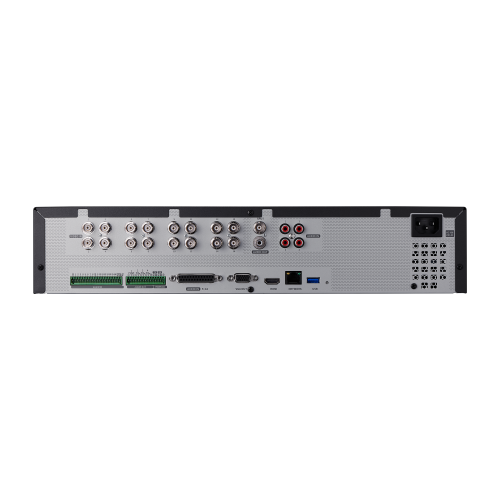 Hanwha Vision HV-HRX-1635 Wisenet 16CH Pentabrid DVR – AHD/HDTVI/HDCVI/CVBS/IP inputs, NO HDD - Image 4
