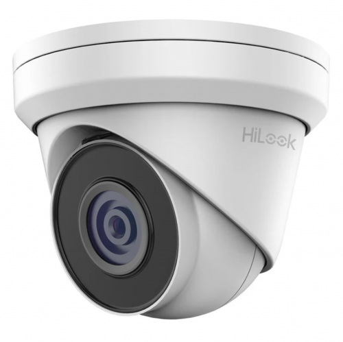 HiLook 8MP IPC-T180H-MU 4K Turret IP Camera with Built in Mic - NO AI