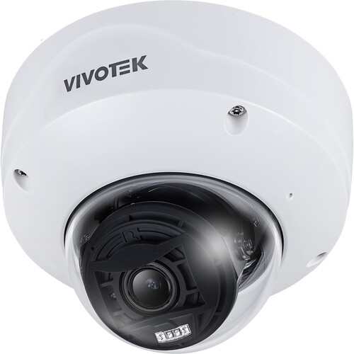 Vivotek FD9187-HT-V3 Fixed Dome Camera, 5MP@30 fps, 2 focal length variants, H.265, 50M IR, IP54, Supreme Night Visibility