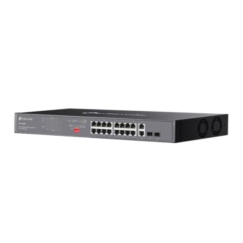 Tp-Link TL-DS1018GMP Omada 18-Port Gigabit Unmanaged Rackmount Switch with 16-Port PoE+ - Image 3
