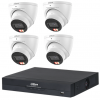 Dahua 4 x 8MP DH-IPC-HDW3867EM-S-IL-ANZ Turret Security CCTV Kit with 8CH Wizsense NVR