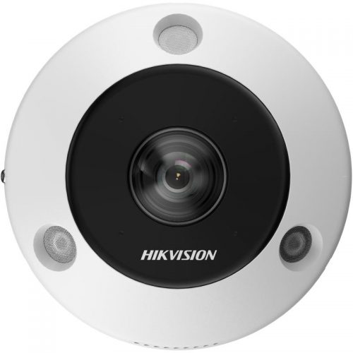 Hikvision DS-2CD63C5G1-IVS 12MP Outdoor Fisheye Camera, Immervision Lens, 15m IR, Built-in Mic, IP66, 1.29mm - Image 2