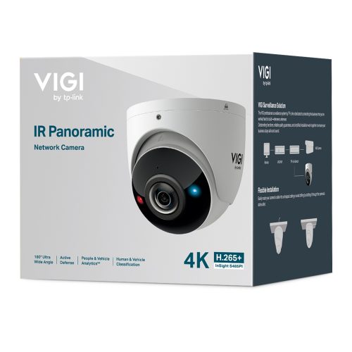 tp-link Vigi InSight S485PI 8MP IR Panoramic Turret Network Camera - Image 2