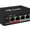 HiLook NS-0105P-35(B) 5-Port PoE Network Switch – 35W Total Budget, Desktop Design
