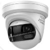 HiLook IPC-T289PH-MU/SL 8MP 180° Turret Camera with Active Blue/Red Strobe and Two-Way Audio, IR 30m 2mm