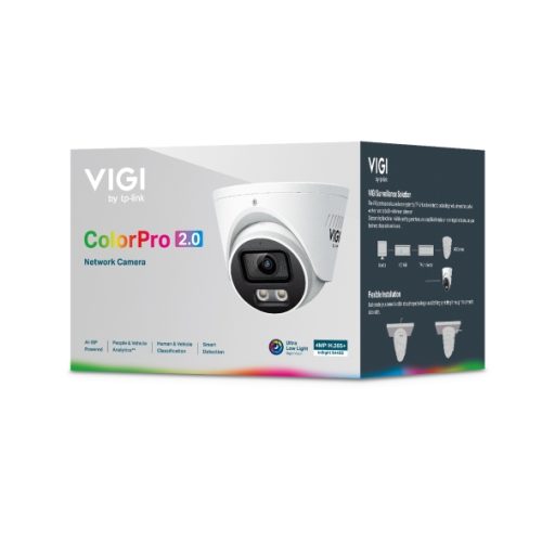 TP-Link VIGI InSight S445S 4 MP ColorPro 2.0 Turret Network Camera - Image 5