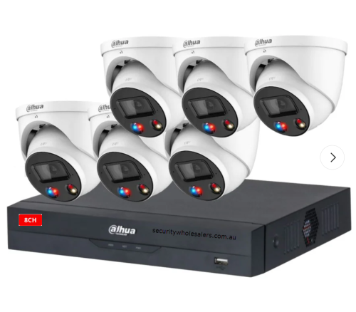 8MP Dahua TiOC 2.0 CCTV kits & Packages