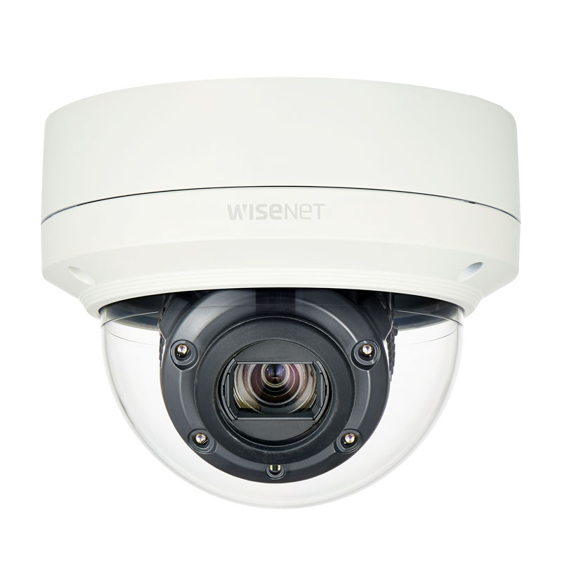 Hanwha XNV-6120R – 2MP Outdoor Varifocal IR Vandal Dome Camera (12× Optical Zoom)