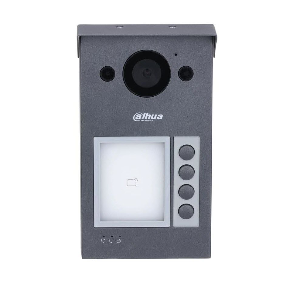 Dahua VTO3311Q-WP | IP & Wi-Fi Villa Door Station 2MP, PoE, IC Card Unlock, IP65, 1, 2 and 4 customisable buttons