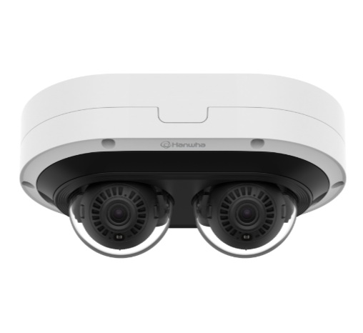Hanwha Vision PNM-C12083RVD 2 x 6MP AI Multi-Directional Dome Cameras