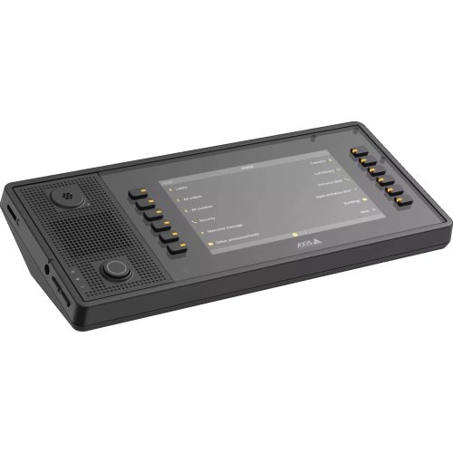 AXIS C6110 Network Paging Console with PoE, Two-Way Audio ...