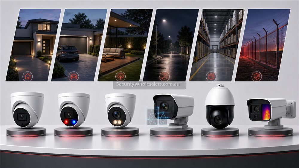 Dahua CCTV camera series visual guide for homes, driveways, yards, warehouses and perimeter security