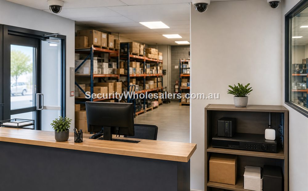 Semi-realistic CCTV system planning scene