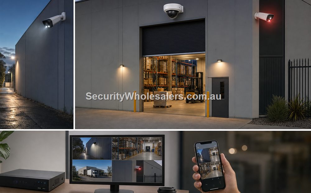 Uniview commercial CCTV planning scene
