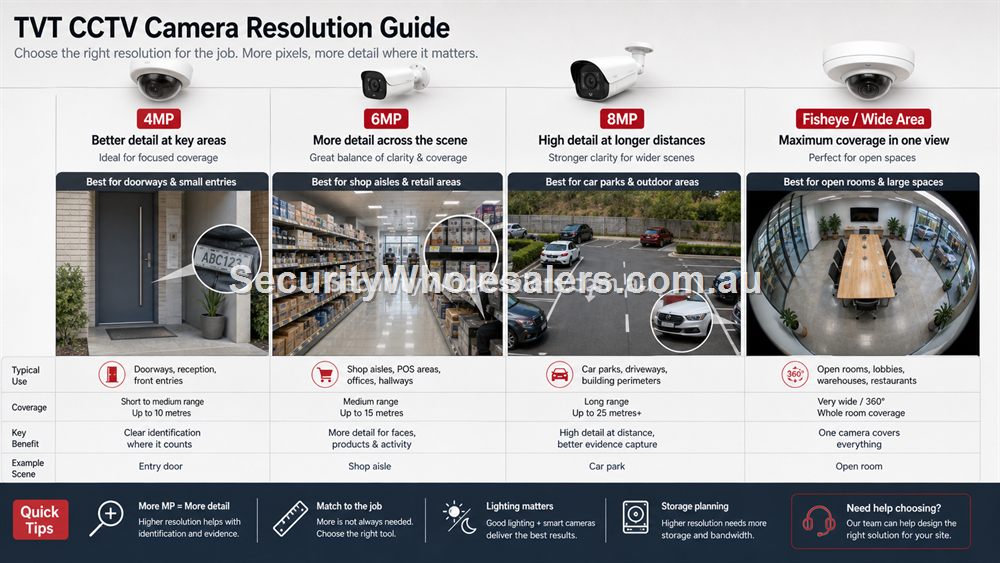 4MP, 6MP, 8MP and wide-area CCTV camera planning.